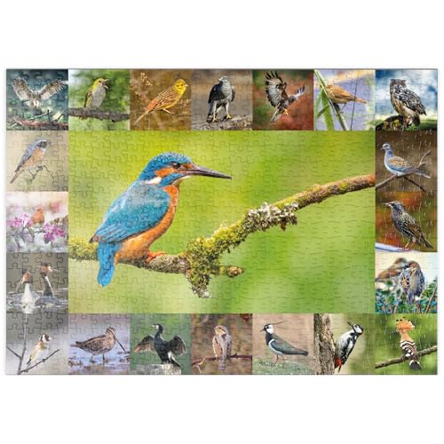 MyPuzzle Vögel des Jahres - Collage Nr.8 Hauptmotiv: Eisvogel - Premium 500 Teile Puzzle - MyPuzzle Sonderkollektion von Starnberger Spiele MyPuzzle Vögel des Jahres - Collage Nr.8 Hauptmotiv: Eisvogel - Premium 500 Teile Puzzle - MyPuzzle Sonderkollektion von Starnberger Spiele von MyPuzzle.com