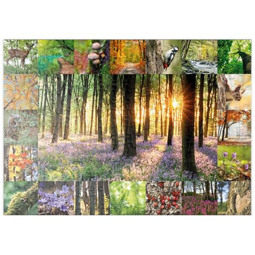 MyPuzzle Waldbaden - Collage No. 1 - Premium 200 Teile Puzzle - MyPuzzle Sonderkollektion von Starnberger Spiele MyPuzzle Waldbaden - Collage No. 1 - Premium 200 Teile Puzzle - MyPuzzle Sonderkollektion von Starnberger Spiele von MyPuzzle.com