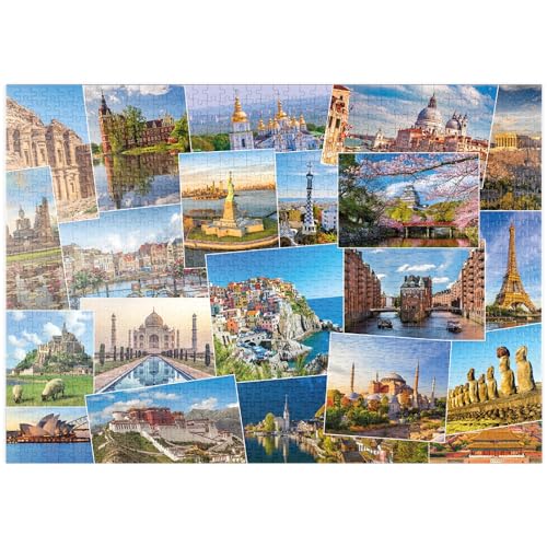 Weltkulturerbe Collage - Premium 1000 Teile Puzzle - MyPuzzle Sonderkollektion von Starnberger Spiele von MyPuzzle.com
