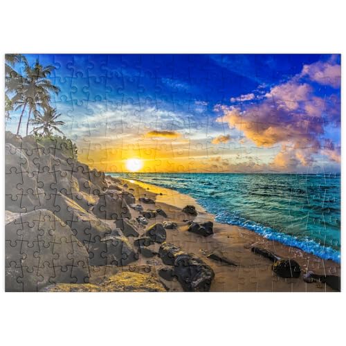 MyPuzzle Wunderschöner hawaiianischer Sonnenuntergang an der Nordküste von Oahu - Premium 200 Teile Puzzle - MyPuzzle Sonderkollektion von Puzzle Galaxy MyPuzzle Wunderschöner hawaiianischer Sonnenuntergang an der Nordküste von Oahu - Premium 200 Teile Puzzle - MyPuzzle Sonderkollektion von Puzzle Galaxy von MyPuzzle.com