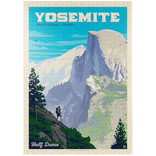 MyPuzzle Yosemite National Park: Half Dome Vista - Premium 1000 Teile Puzzle - MyPuzzle Sonderkollektion von Anderson Design Group MyPuzzle Yosemite National Park: Half Dome Vista - Premium 1000 Teile Puzzle - MyPuzzle Sonderkollektion von Anderson Design Group von MyPuzzle.com