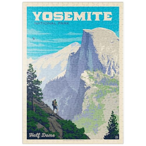 MyPuzzle Yosemite National Park: Half Dome Vista - Premium 500 Teile Puzzle - MyPuzzle Sonderkollektion von Anderson Design Group MyPuzzle Yosemite National Park: Half Dome Vista - Premium 500 Teile Puzzle - MyPuzzle Sonderkollektion von Anderson Design Group von MyPuzzle.com