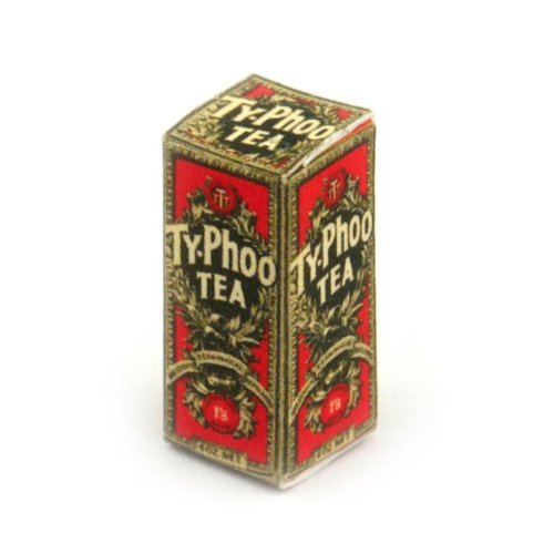 MyTinyWorld 2 X Puppenhaus Miniatur Rot Typhoo Tee Boxen von MyTinyWorld