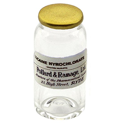 MyTinyWorld Miniatur Kokainhyrochlorat-Glas Apotheker-Großglas MyTinyWorld Miniatur Kokainhyrochlorat-Glas Apotheker-Großglas von MyTinyWorld