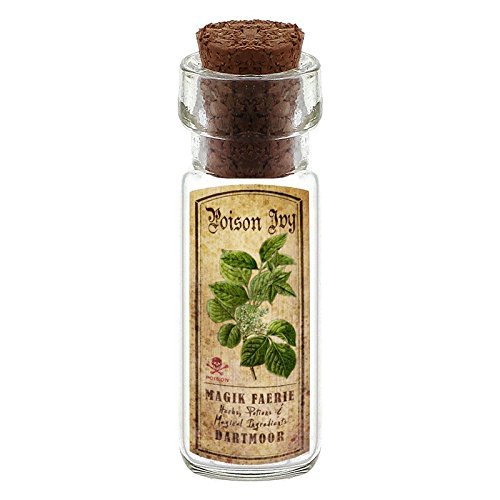 MyTinyWorld Puppenhaus Apotheker Poison Ivy Kräuter Kurzen Farbe Etikett und Flasche von MyTinyWorld