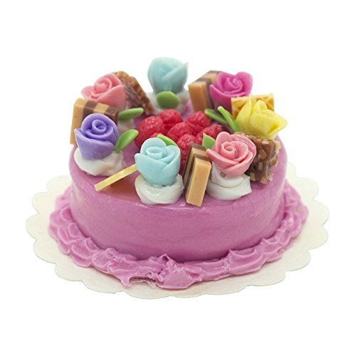 MyTinyWorld Puppenhaus Miniatur Mehrfarbig Rosa Kuchen MyTinyWorld Puppenhaus Miniatur Mehrfarbig Rosa Kuchen von MyTinyWorld