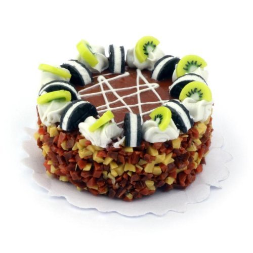 MyTinyWorld Puppenhaus Miniatur Toffee mit Oreos Creme und Kiwi Teile von MyTinyWorld