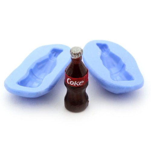 MyTinyWorld Puppenhaus Miniatur Wiederverwendbar Coke Flasche Silikonform von MyTinyWorld