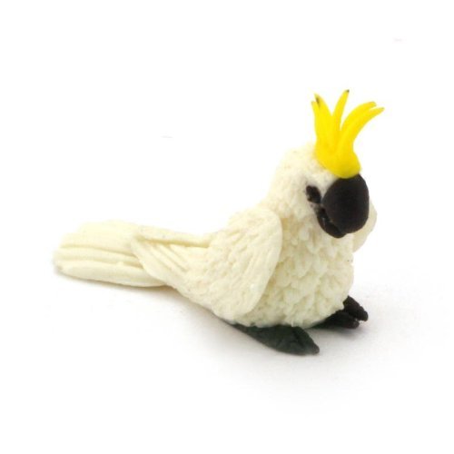 mytinyworld handgefertigt Puppenhaus Miniatur Weiß Baby Kakadu von MyTinyWorld