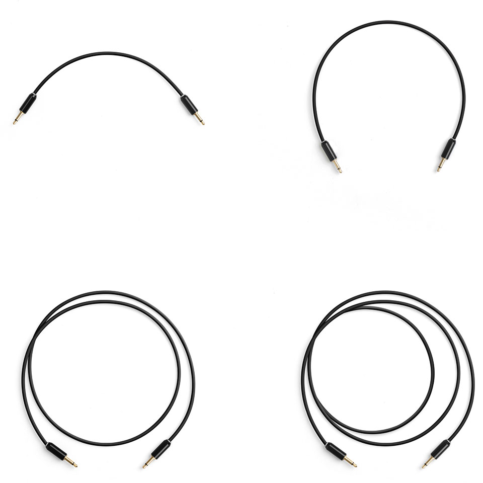 MyVolts Candycords Halo 8-Pack Black Patchkabel MyVolts Candycords Halo 8-Pack Black Patchkabel von MyVolts