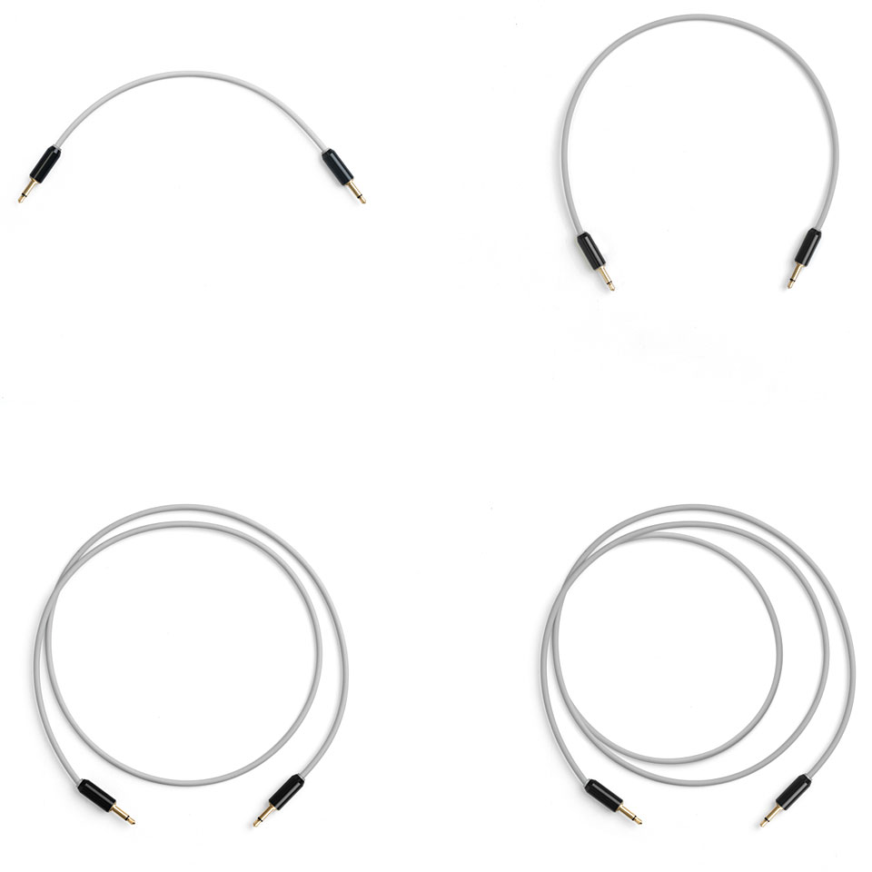 MyVolts Candycords Halo 8-Pack Grey Patchkabel MyVolts Candycords Halo 8-Pack Grey Patchkabel von MyVolts