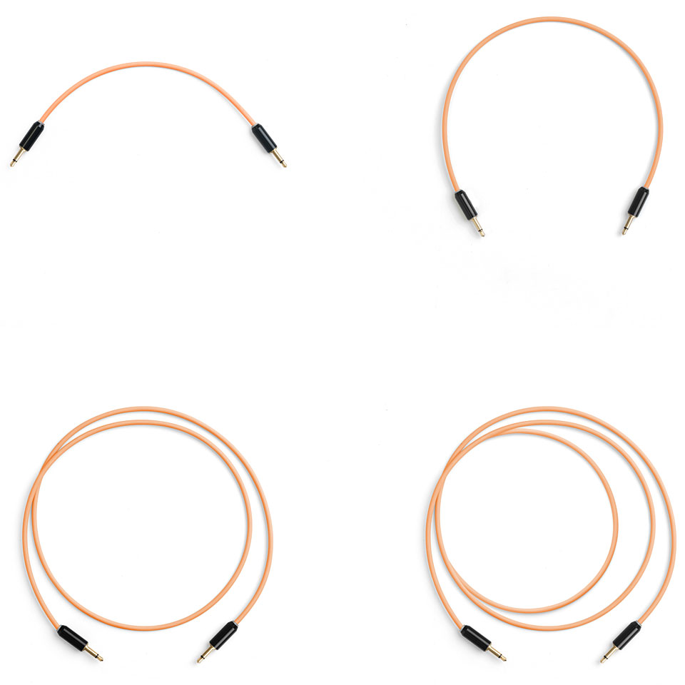 MyVolts Candycords Halo 8-Pack Peach Patchkabel MyVolts Candycords Halo 8-Pack Peach Patchkabel von MyVolts
