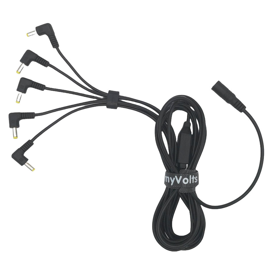 MyVolts Power Splitter Cable Volca Black Netzteil MyVolts Power Splitter Cable Volca Black Netzteil von MyVolts