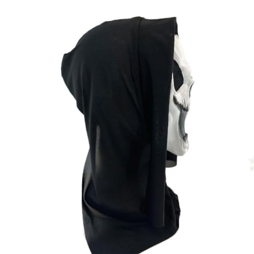 Halloween-Maske, gruselige Totenkopf-Maske, Horror-Maske, Ganzkörpermasken, Halloween-Dekorationen, Outdoor-Kostüm, Cosplay-Requisiten für Erwachsene, Halloween-Maske, gruselige Requisiten, Maske von Myazs