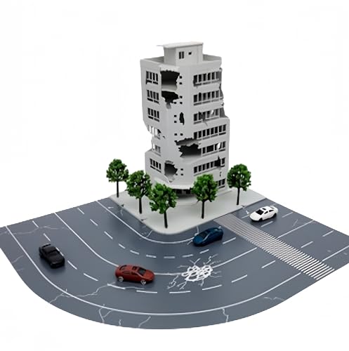 Mycity 1:144, 1:100 Scale Urban Scene, Destroyed Buildings and Roads, Hand Made Model Display Platform Mycity 1:144, 1:100 Scale Urban Scene, Destroyed Buildings and Roads, Hand Made Model Display Platform von Mycity