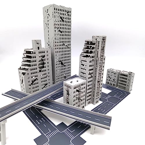 Mycity 1:300 Schlacht Schaden Szene, zerstörte Stadt Szene, Simulation Versammlung Gebäude Modell(B Mycity 1:300 Schlacht Schaden Szene, zerstörte Stadt Szene, Simulation Versammlung Gebäude Modell(B von Mycity