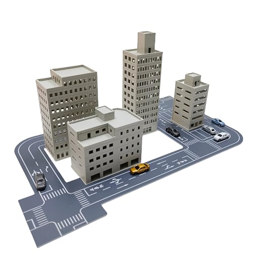 Mycity 1:300 zusammengebaute Gebäudemodell-Ornamente, Mikroszenen der städtischen Straßen von Mycity