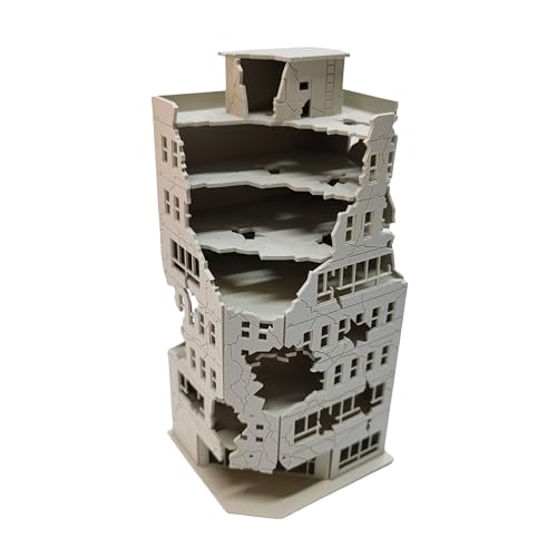 Mycity N Scale War Damaged Architectural Building, Apocalyptic City Scene Mycity N Scale War Damaged Architectural Building, Apocalyptic City Scene von Mycity