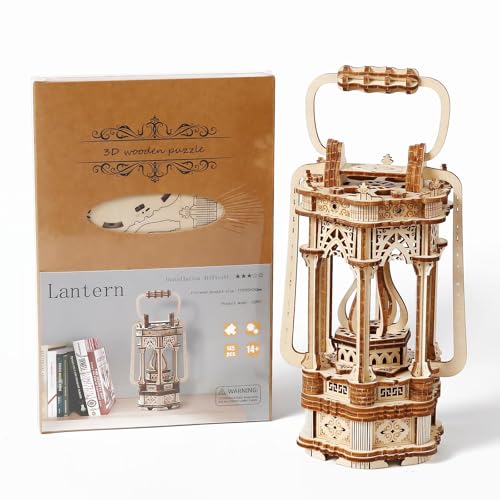 Mycketop 3D Holzpuzzle, Retro Lantern Modellbausatz, DIY Holz Puzzle Modellbausatz für Erwachsene, STEM Lernspielzeug für Jugendliche, Handgefertigte Dekorationsidee für Wohnzubehör, Geschenk zum Gebu Mycketop 3D Holzpuzzle, Retro Lantern Modellbausatz, DIY Holz Puzzle Modellbausatz für Erwachsene, STEM Lernspielzeug für Jugendliche, Handgefertigte Dekorationsidee für Wohnzubehör, Geschenk zum Gebu von Mycketop
