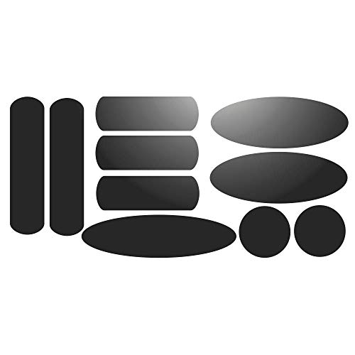 Mygoodprice Set mit 10 reflektierenden Aufklebern für Warnsignalisierung auf Helm, Reflektierend, Orange Mygoodprice Set mit 10 reflektierenden Aufklebern für Warnsignalisierung auf Helm, Reflektierend, Orange von Mygoodprice