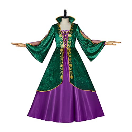 Damen Winifred Sanderson Cosplay Kostüm Hexenkostüm Kleid Halloween Kostüm M Damen Winifred Sanderson Cosplay Kostüm Hexenkostüm Kleid Halloween Kostüm M von MyheroCos