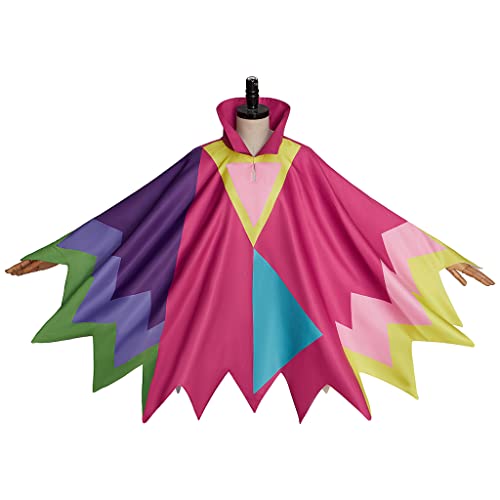 MyheroCos Spamton Deltarune Cosplay Kostüm Spamton Neo Cosplay Bunte Stand Unisex Kragen Cape Umhang von MyheroCos