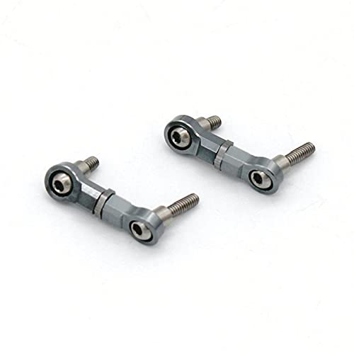 Myhoomowe Metall Hinteres Oberes Kugelgelenk Verbindungs Stange für K969 K979 K989 K999 P929 284131 1/28 RC Auto Upgrades Teile ZubehöR,4 von Myhoomowe