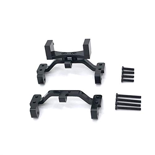 Myhoomowe para MN D90 D91 D96 MN99S 1/12 RC Piezas de Mejora de Coche Base de Varilla de TraccióN de Metal Accesorios de Montaje del Soporte del Servo Asiento y Eje Arriba, Negro von Myhoomowe