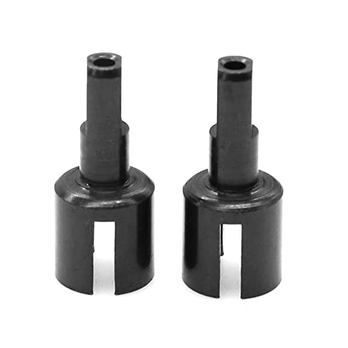 Myingaou 2 StüCk Stahl Getriebe Joint Tasse Diff Tasse 300054477 für TT01 TT02 TT01D TT01E DF-02 M05 M06 1/10 RC Auto Upgrade Ersatz ZubehöR Teile von Myingaou