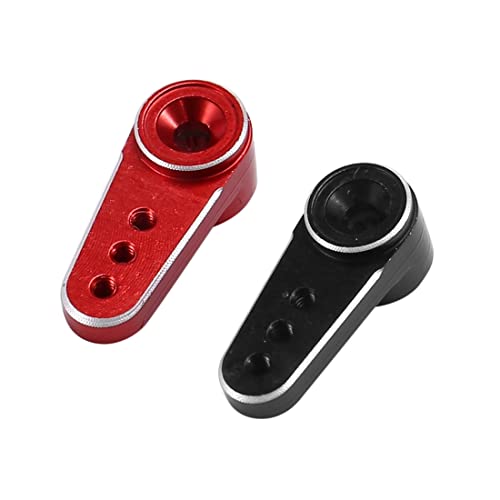 Myingaou 2Pcs Metall 15T Arm Horn Fit ES08MA für Axial SCX24 1/24 RC Crawler Car Upgrades Teile von Myingaou
