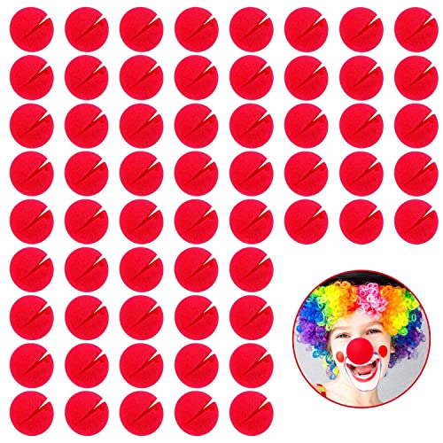 Myingaou 60 Stück Rote Clown Nasen Cosplay Nasen Schaum Zirkus Nasen für Halloween Weihnachten Karneval Kostüm Party Dress Up Myingaou 60 Stück Rote Clown Nasen Cosplay Nasen Schaum Zirkus Nasen für Halloween Weihnachten Karneval Kostüm Party Dress Up von Myingaou