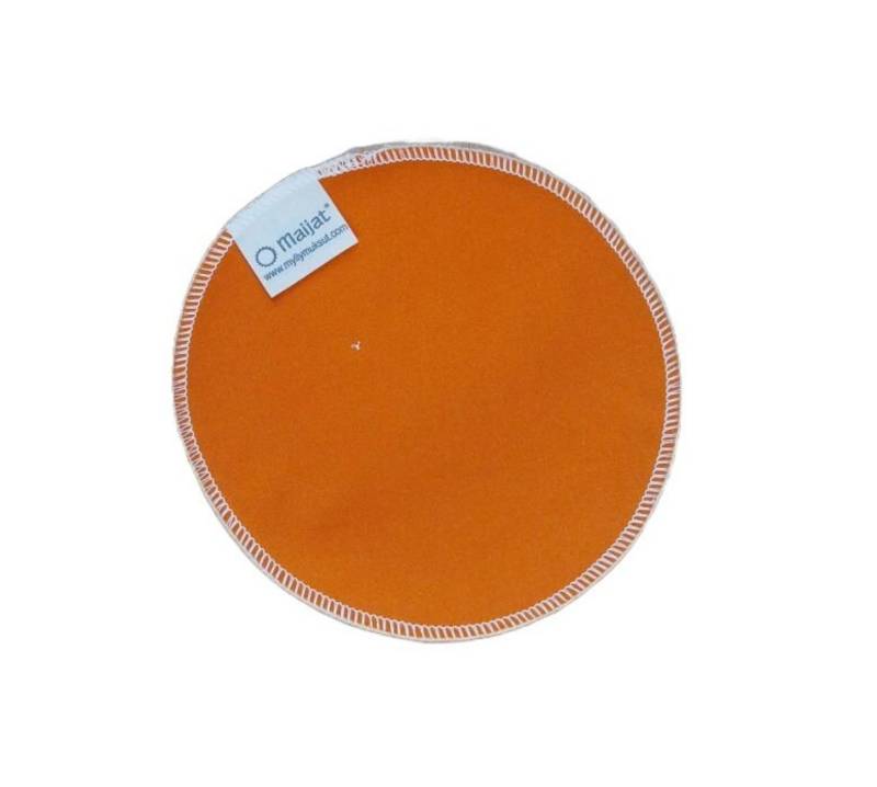 Maijat große Stilleinlagen aus Bambus - 1 Paar - Orange von Myllymuksut