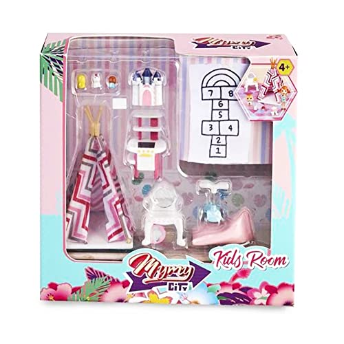 mymy CiTY - Möbelset, Mädchenzimmer für Jungen und Mädchen von 3 bis 8 Jahren (Famosa 700015356) von Mymy City