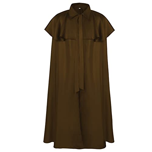 Mymyguoe Herren Robe Kostüm Mönch Priester Gewand Umhang Mit Kapuze Halloween Kostüm Renaissance Karneval Steampunk Papst Robe Tunika Winterjacke Trenchcoat Mönchskutte Kostüm Mymyguoe Herren Robe Kostüm Mönch Priester Gewand Umhang Mit Kapuze Halloween Kostüm Renaissance Karneval Steampunk Papst Robe Tunika Winterjacke Trenchcoat Mönchskutte Kostüm von Mymyguoe