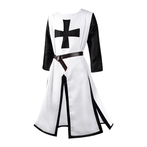 Mymyguoe Mittelalter Kleidung Herren Mittelalter Ritter Kostüm Kreuzritter Templer Tunika Kostüme Robe Umhang Renaissance Halloween Wappenrock Krieger Cosplay Outfit Faschingskostüme Mymyguoe Mittelalter Kleidung Herren Mittelalter Ritter Kostüm Kreuzritter Templer Tunika Kostüme Robe Umhang Renaissance Halloween Wappenrock Krieger Cosplay Outfit Faschingskostüme von Mymyguoe