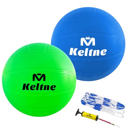 Schwimmbad-Volleyball in Standardgröße | Pool-Volleyball für den Einsatz, Schwimmwege oder andere Pool-Volleyball-Sets, Wasservolleyball, ideal für Schwimmbäder oder Rasen-Volleyball-Spiele (Grün und von Myodal