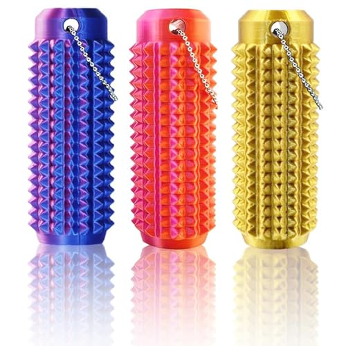 Little Ouchies Fidget Toys – 3D-gedrucktes spitzes Sensorik-Spielzeug zur Schmerzstimulation mit Schlüsselanhänger, Stressabbau & Angstlinderung, Konzentrationshilfe für Erwachsene von Myqiqi