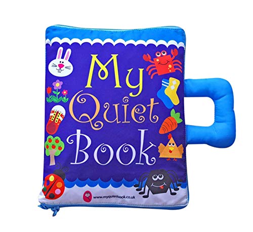 My Quiet Book, Extra Large Soft fabric Activity book for Toddlers and young Children von Myquietbook.co.uk