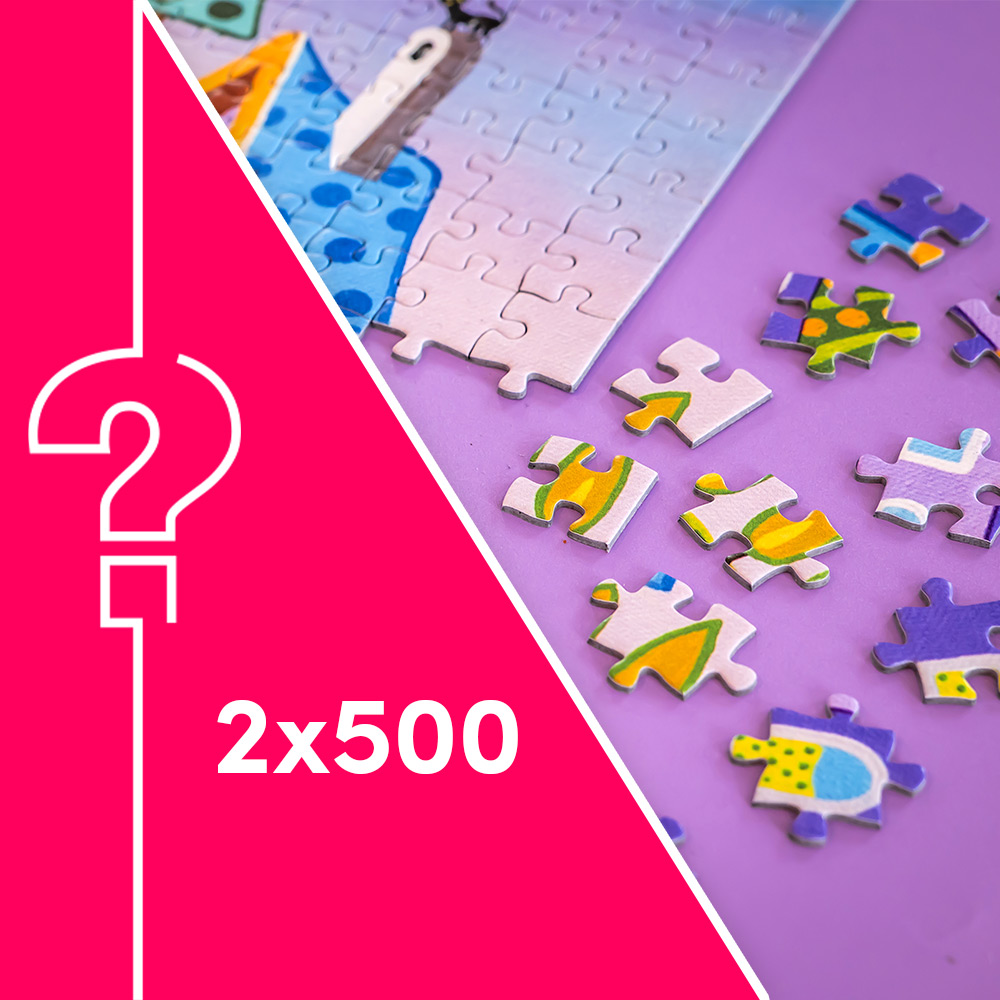 Mystery Brand Mystery Puzzle ohne Box & ohne Bild - 2 Beutel mit 500 Teilen 500 Teile Puzzle Mystery-Puzzle-2x500 Mystery Brand Mystery Puzzle ohne Box & ohne Bild - 2 Beutel mit 500 Teilen 500 Teile Puzzle Mystery-Puzzle-2x500 von Mystery Brand