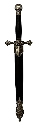 Sehr schöner Deko Dolch Kreuzritter mit Scheide - Mittelalter Ritter Sehr schöner Deko Dolch Kreuzritter mit Scheide - Mittelalter Ritter von Mysticalls