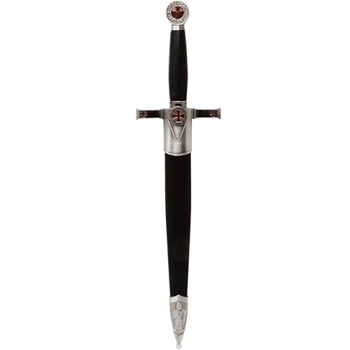 Sehr schöner Deko Dolch Templer mit Scheide - Mittelalter Ritter Waffe Sehr schöner Deko Dolch Templer mit Scheide - Mittelalter Ritter Waffe von Mysticalls