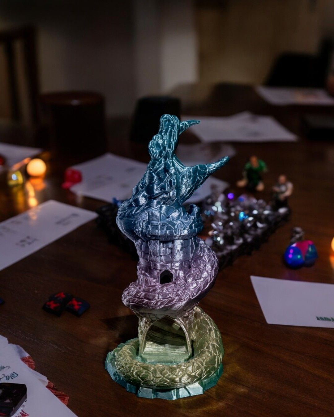 Dice Tower - Basilisk von Myth & Motion by The Braysdown Workshop