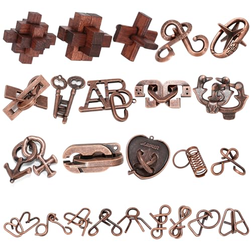 24 Stück Ostereier-Füllstoffe mit Gehirn-Teaser-Puzzle-Spielzeug für Teenager, Erwachsene, ältere Kinder, Osterkorbfüller, vorgefüllte Ostereier für Jungen und Mädchen 24 Stück Ostereier-Füllstoffe mit Gehirn-Teaser-Puzzle-Spielzeug für Teenager, Erwachsene, ältere Kinder, Osterkorbfüller, vorgefüllte Ostereier für Jungen und Mädchen von Mytothfy