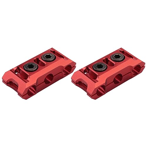 Mzpeldxk 2 StüCke ESC Motor Kable Manager Draht Befestigte Schnalle Verhindern Sie das Verwickeln Von Kabel Salat für RC Modell Autos Kletter Auto, 12AWG Rot von Mzpeldxk