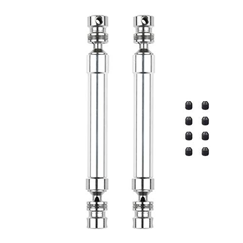 Mzpeldxk 2PCS Metall CVD Antriebswelle 110-160Mm für 1/10 RC Rock Crawler Axial SCX10 90046 Trx4, Silber Mzpeldxk 2PCS Metall CVD Antriebswelle 110-160Mm für 1/10 RC Rock Crawler Axial SCX10 90046 Trx4, Silber von Mzpeldxk