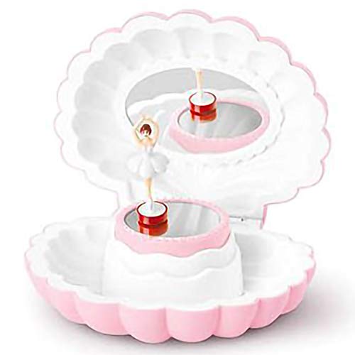 Mzpeldxk Spieluhr, Schmuckschatulle, Geburtstagsgeschenk für Freundin, Inneneinrichtungen, Weihnachtsschmuck für zu Hause Hellrosa Mzpeldxk Spieluhr, Schmuckschatulle, Geburtstagsgeschenk für Freundin, Inneneinrichtungen, Weihnachtsschmuck für zu Hause Hellrosa von Mzpeldxk