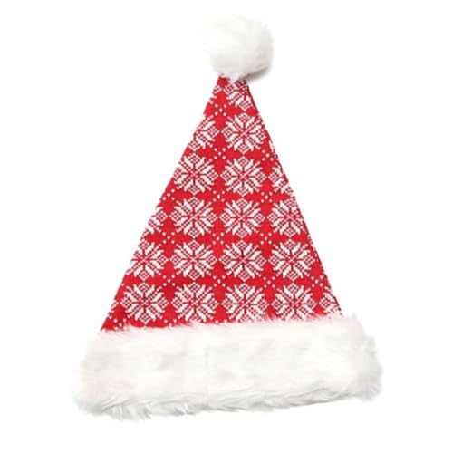 Mzshne Weihnachtsmütze, Weihnachtsmannmütze, warme Wintermütze, Kostümzubehör für festliche Feiertagsparty-Zubehör Mzshne Weihnachtsmütze, Weihnachtsmannmütze, warme Wintermütze, Kostümzubehör für festliche Feiertagsparty-Zubehör von Mzshne