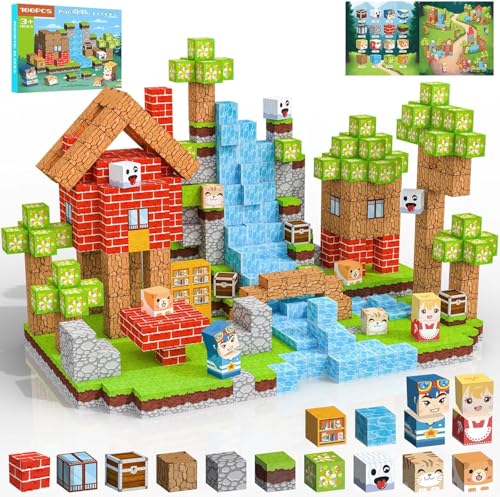 Magnetische Bausteine 100 PCS 2CM Magnetbausteine für Kinder ab 3 Jahre Blocks, Montessori Spielzeug Magnete Kinder, Magnetische Bauwelt Geburtstag Geschenk ab 3 4 5 6 7 8 9 10 11 12 Jungen Mädchen Magnetische Bausteine 100 PCS 2CM Magnetbausteine für Kinder ab 3 Jahre Blocks, Montessori Spielzeug Magnete Kinder, Magnetische Bauwelt Geburtstag Geschenk ab 3 4 5 6 7 8 9 10 11 12 Jungen Mädchen von Mzyxxel