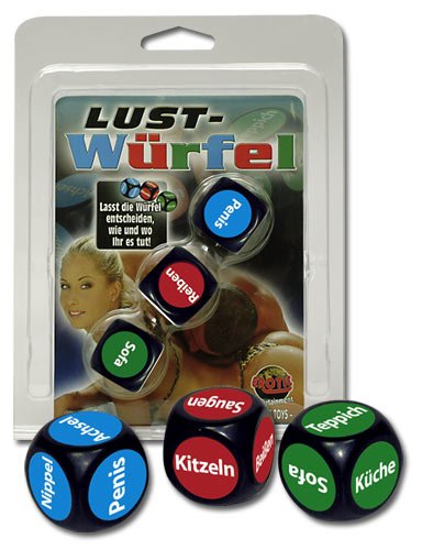 Lust-Würfel, schwarz Lust-Würfel, schwarz von N\A