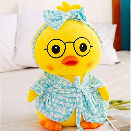 N / A Kawaii Happy Duck Plüsch Cartoon Schlafanzug Tier Ente gefüllte Puppe Spielzeug für Kinder schlafend Geschenk für Kinder 30CM N / A Kawaii Happy Duck Plüsch Cartoon Schlafanzug Tier Ente gefüllte Puppe Spielzeug für Kinder schlafend Geschenk für Kinder 30CM von N / A